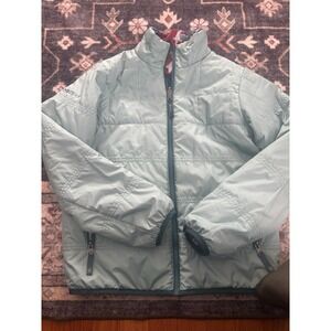 Marmot Girls Size Latge 10 12 REVERSABLE Winter Jacket Coat